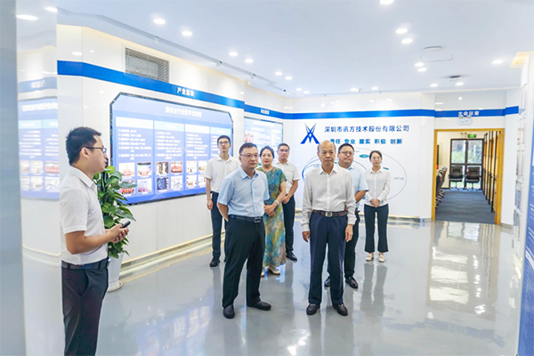 郑州信息工程职业学院领导一行莅临k8凯发技术考察研讨